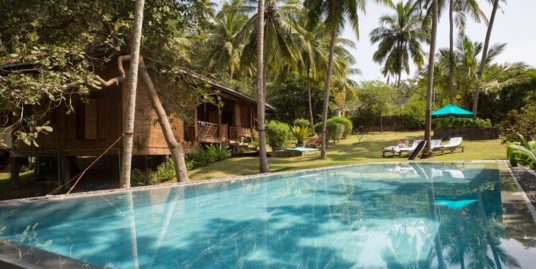 A delightful and unique stilted bungalow