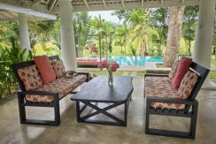 Outside Patio view pool