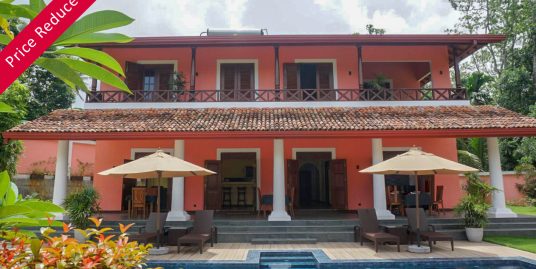 Elegant Portuguese Colonial Villa Near Galle Tropical Privacy & Timeless Charm