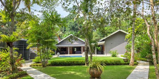 Luxury Riverside Tropical Villa for Sale – 4 Bedroom Contemporary Villa with Pool
