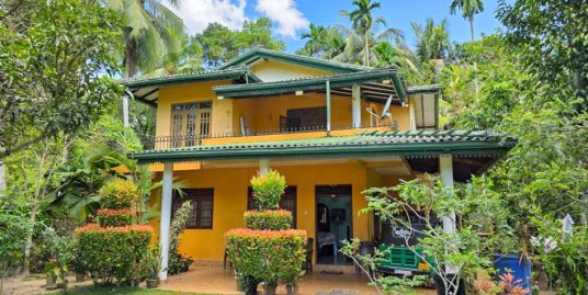 A two-storey house away from the hustle and bustle of town- Weligama
