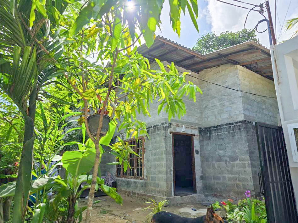 Two-Bedroom Unfinished House for Sale